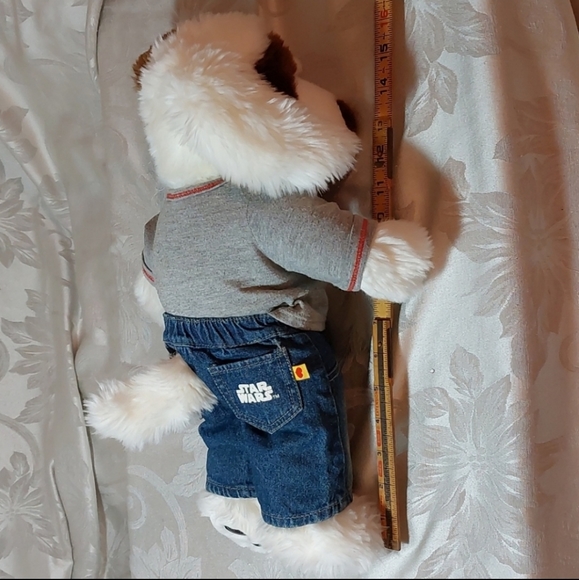 Build•A•Bear Ivory/Brown Dog in Star Wars Outfit - Picture 3 of 16